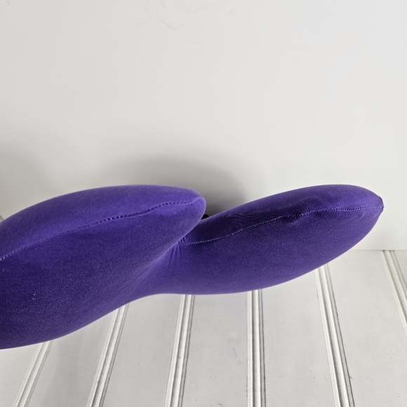 Cushion Lab Back Relief Lumbar Pillow Purple Dense Memory Foam - Picture 5 of 11